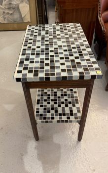 Table d’appoint avec mosaïque