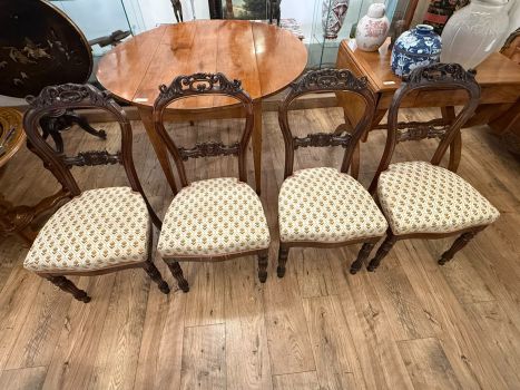 4 chaises style louis XV